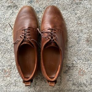 Ecco S.T.1  Classic Brown Leather Oxfords